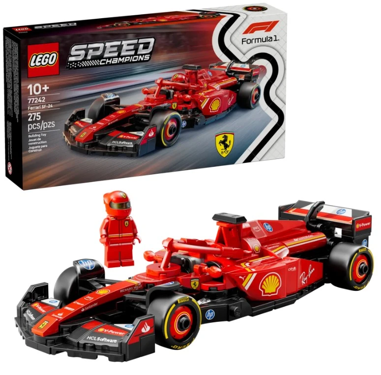 LEGO 77242 Speed Ferrari Sf-24 F1® Race Car