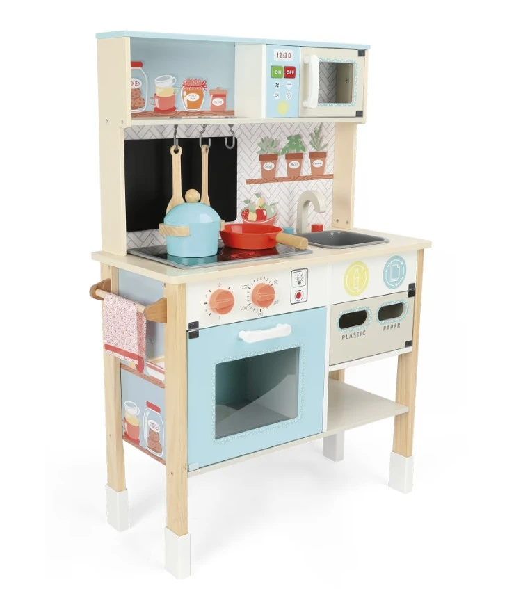 Eco Wooden Kitchen – Wood 'N' Play