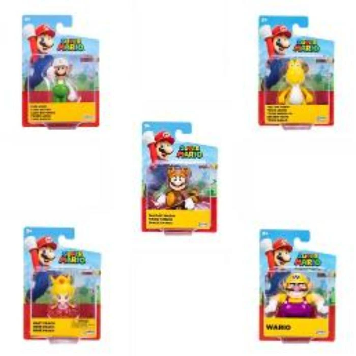 Super Mario 6Cm Figure (Styles Vary)