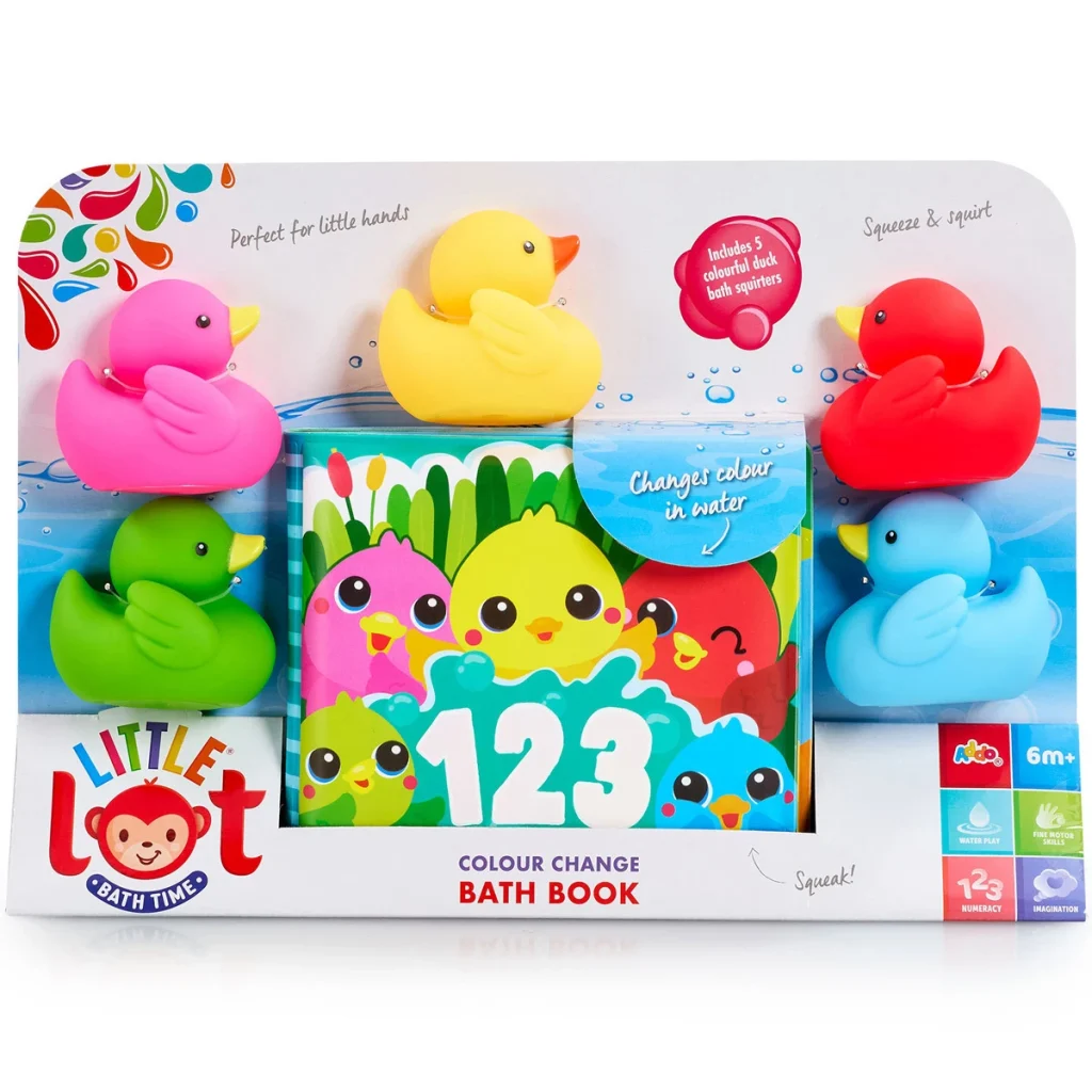 Little Lot Bathtime Colour Change Bath Book