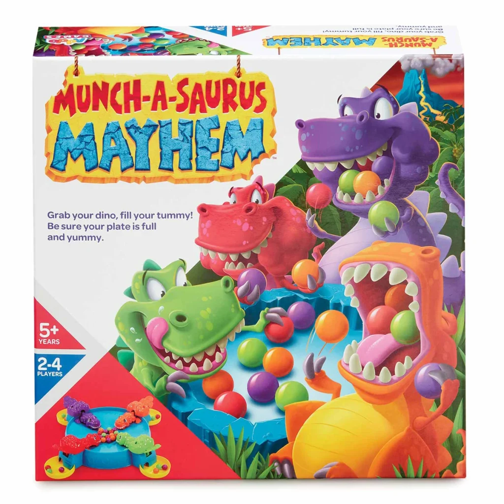 Addo Games Munch-A-Saurus Mayhem Munching Game