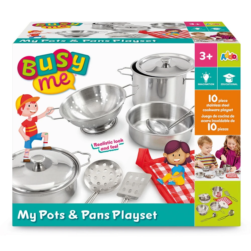 Addo Busy Me My Pots and Pans Playset