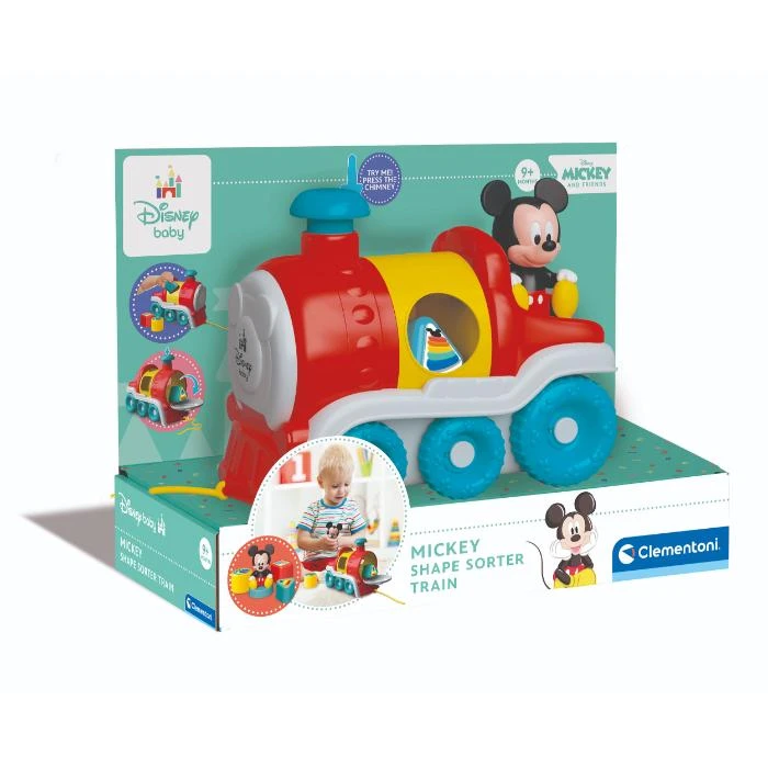Clementoni Baby Disney Mickey Shape Sorter Train