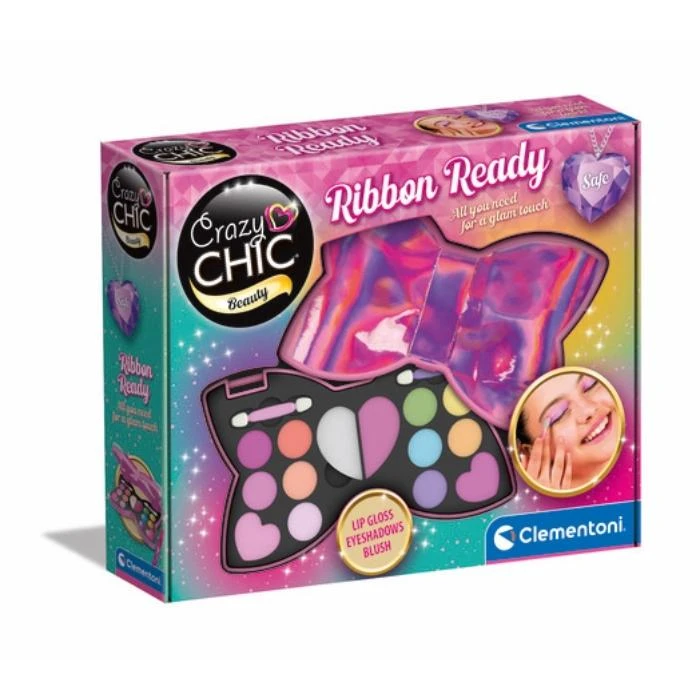 Clementoni Crazy Chic Lip Gloss Eyeshadow Blush