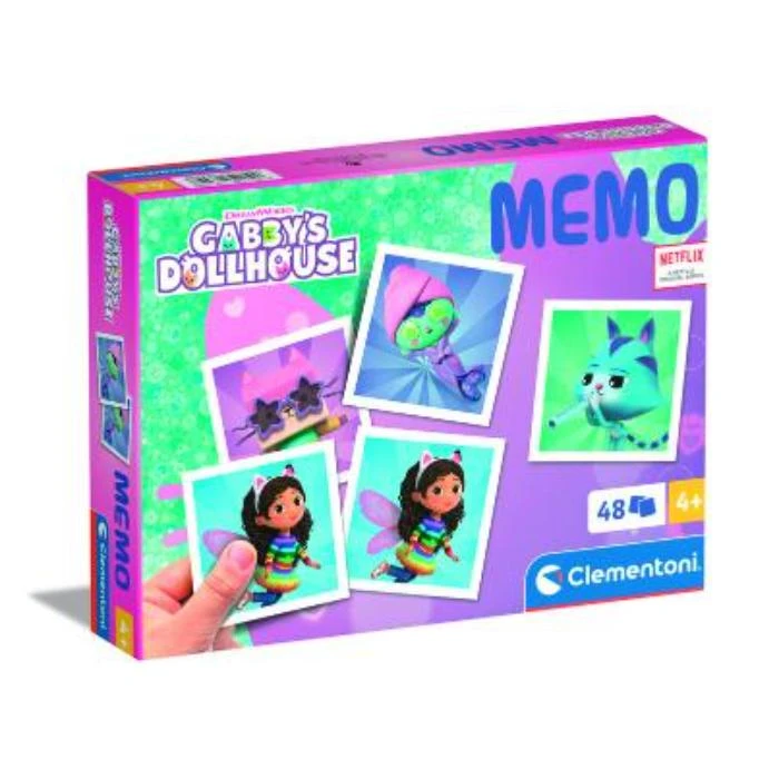 Clementoni Memo Pocket Gabby'S Dollhouse