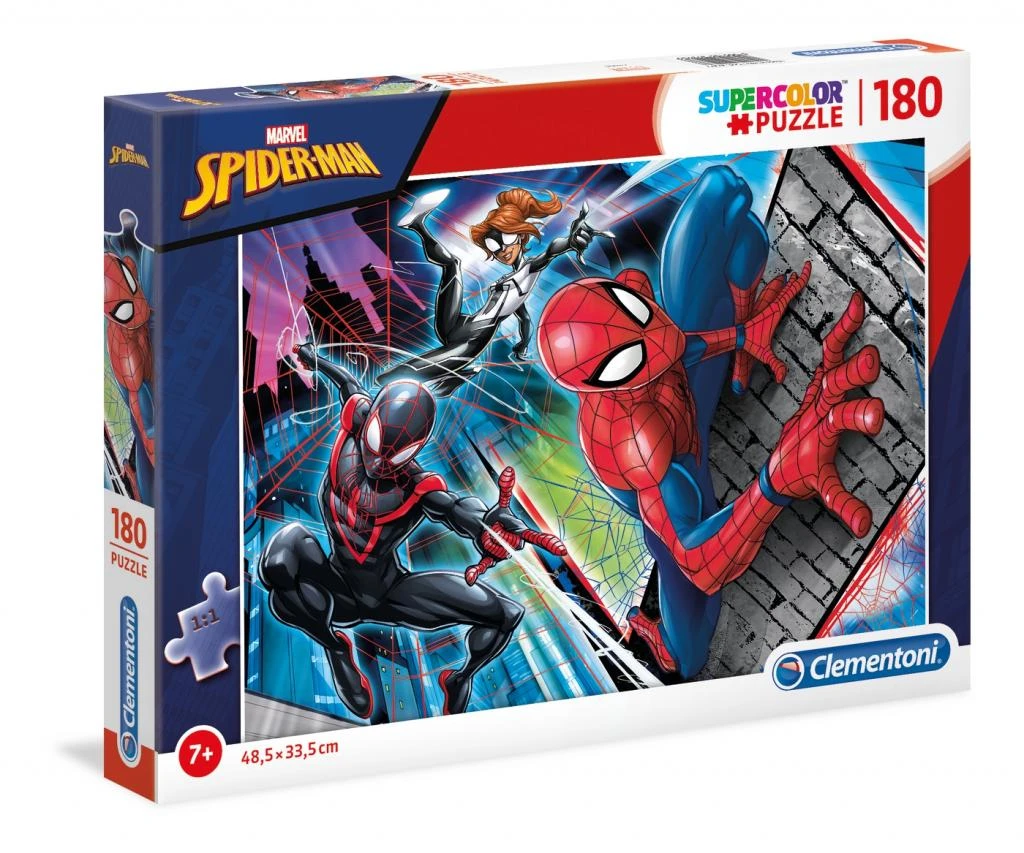 Clementoni Puzzle Spiderman Supercolor 180 Pcs