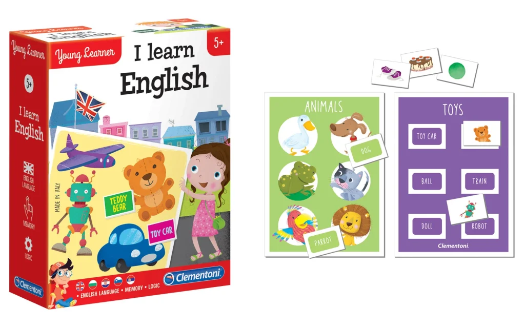Clementoni - Yound Learner - I Learn English
