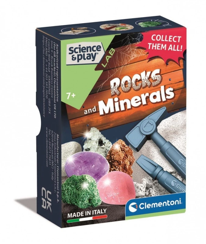 Clementoni Science & Play Rocks & Minerals