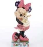 ENESCO DISNEY TRADITIONS MINNIE HOLDING BUNNY