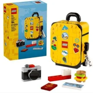 LEGO YELLOW TRAVEL SUITCASE