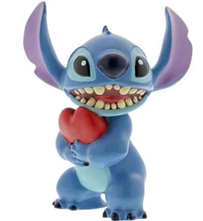 Enesco Disney Stitch with Heart Figure