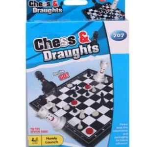 CHESS AND DRAUGHTS PLAY SET