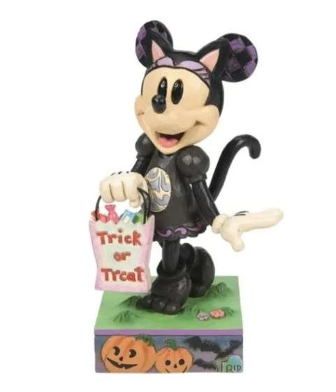 Enesco Disney Minnie Mouse in Cat Costume