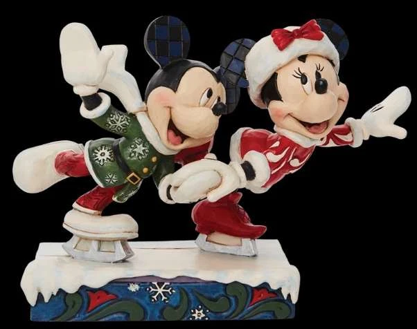 Enesco Disney TraditionsMicke &Minnie Ice Skating