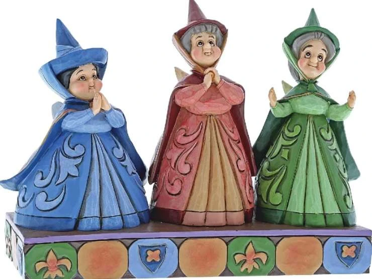 SLEEPING BEAUTY THE THREE GOOD FAIRIES