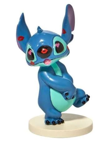 Enesco Disney Traditions Stitch Covered in Kisses