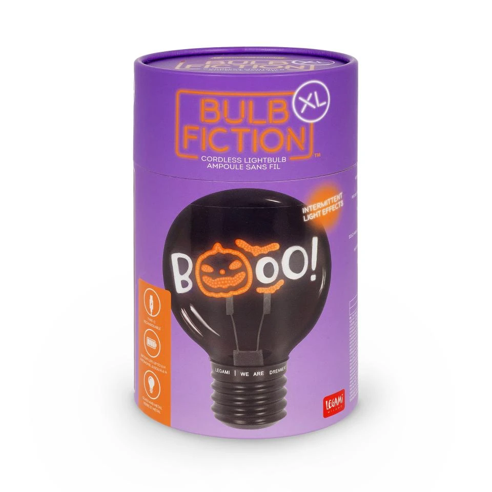 Hw Light-Bulb Shaped Table Lamp - Pumpkin