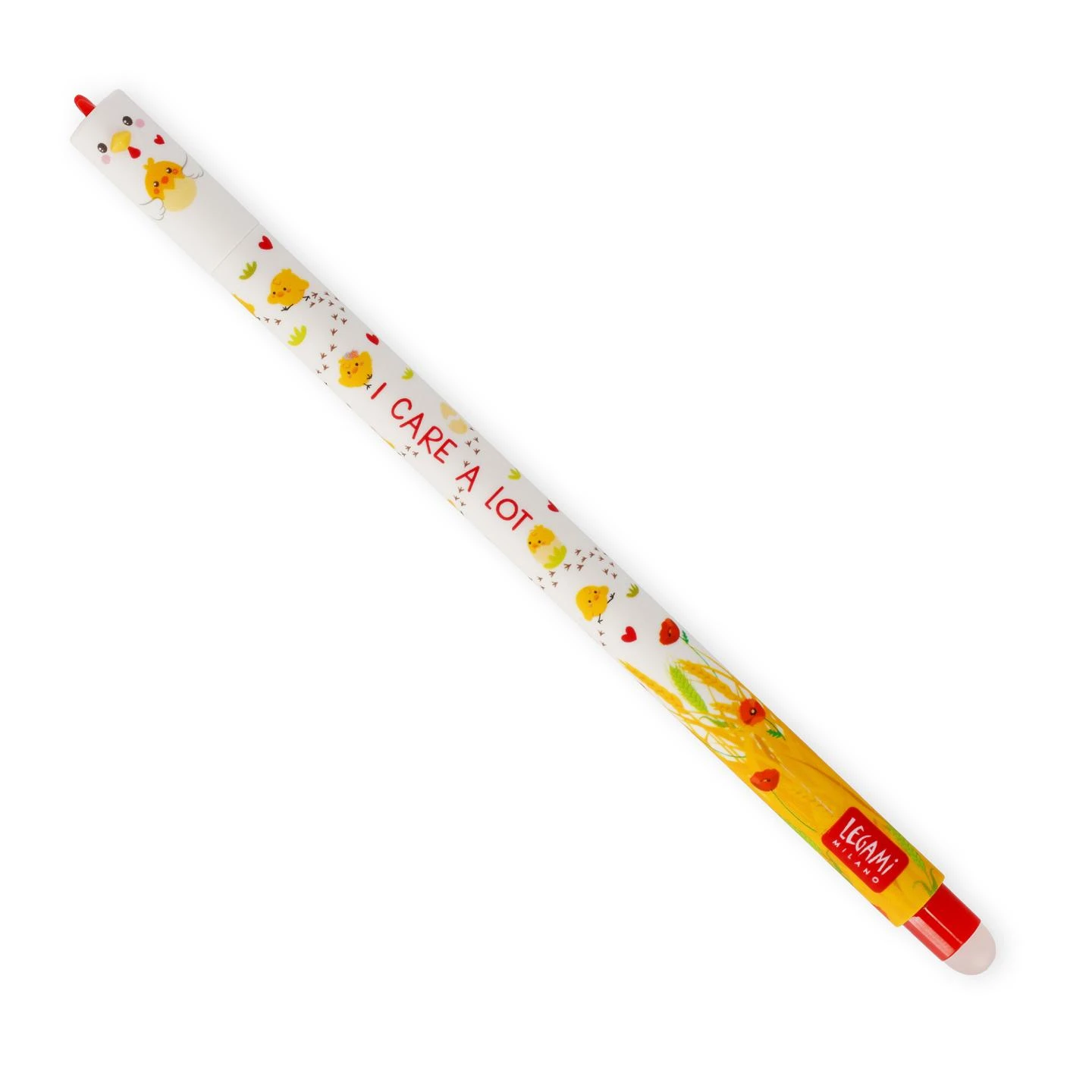 Erasable Gel Pen - Hen Red Moq 30