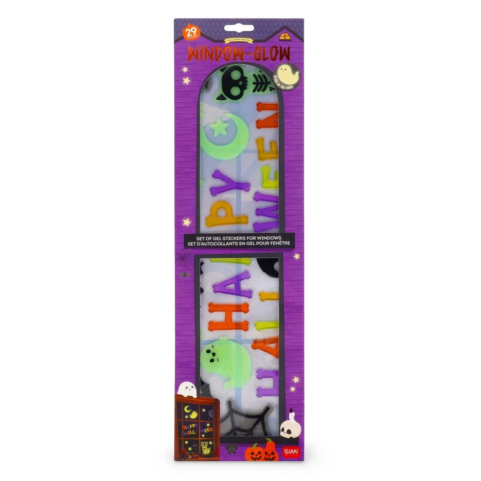 Hw Gel Stickers For Window Happy Halloween