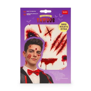 Hw Temporary Tattoos Scar Moq 12