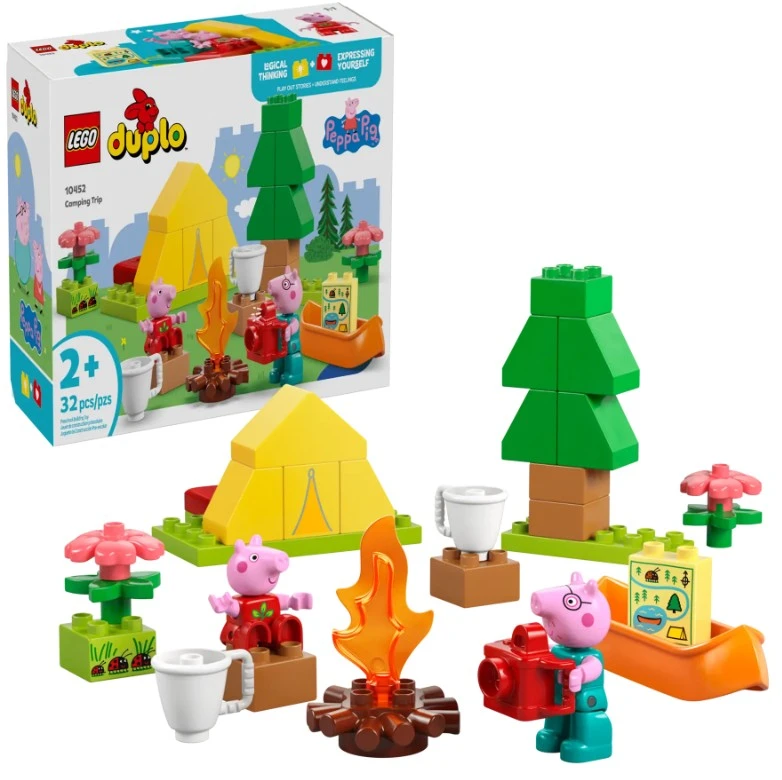 LEGO 10452 Duplo Camping Trip Peppa Pig