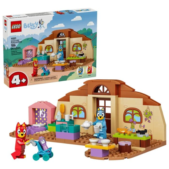 LEGO 11221 Bluey School With Rusty And Bluey