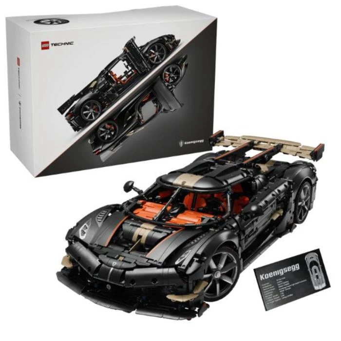 LEGO 42232 Technic Koenigsegg Sadair