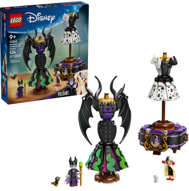 LEGO 43262 Disney Villains Dress Set