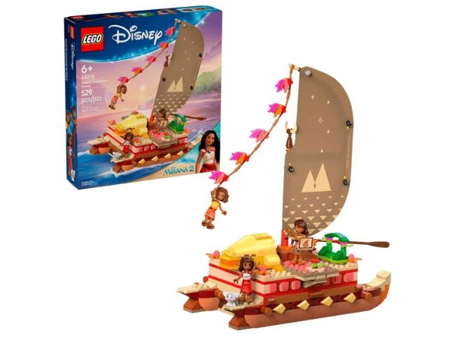 LEGO 43270 Moana's Adventure Canoe