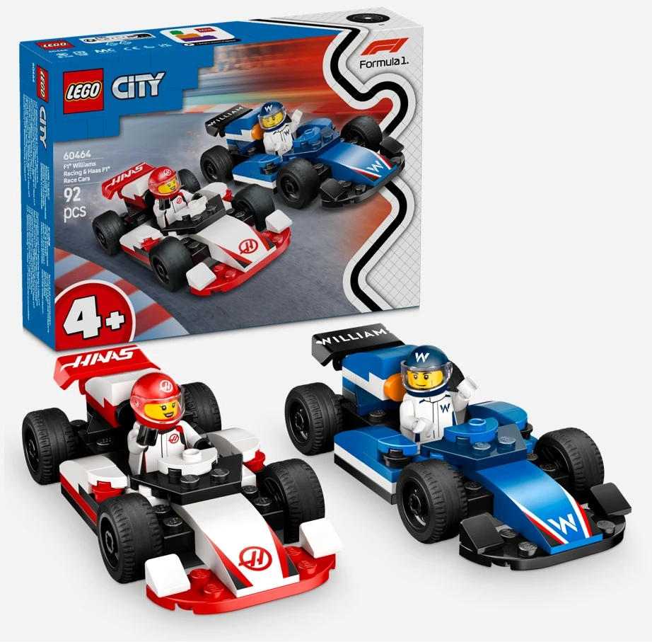 LEGO 60464 City F1* Williams Racing Race Car