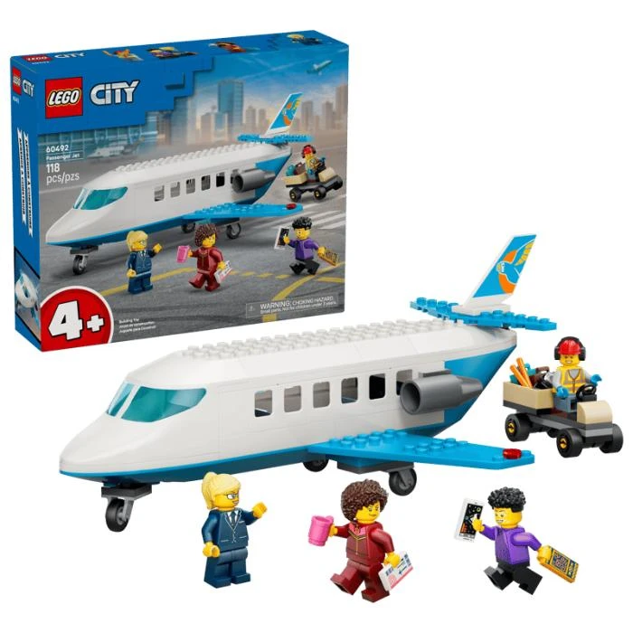 LEGO 60492 City Passenger Jet 118Pcs
