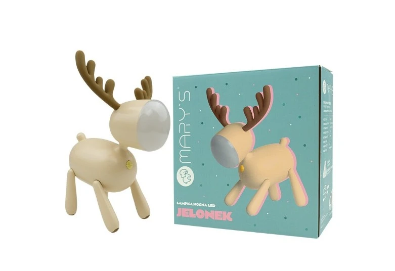 WHITE DEERMARY'S LED NIGHT LAMP