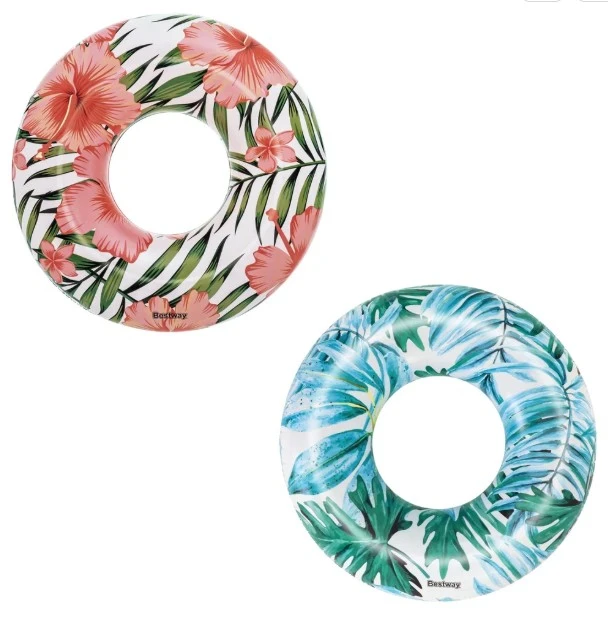 ASST/2 - 1.19M TROPICAL PALMS SWIM RING