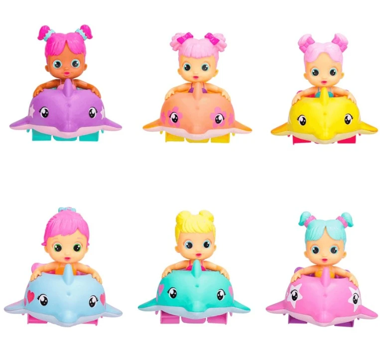 DISP OF 12 BLOOPIES FLOATIES DOLPHINS