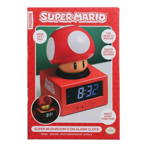 Super Mushroom Icon Alarm Clock