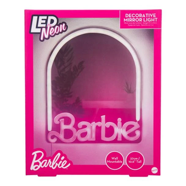 Barbie Wall Mountable Led Neon Mirror