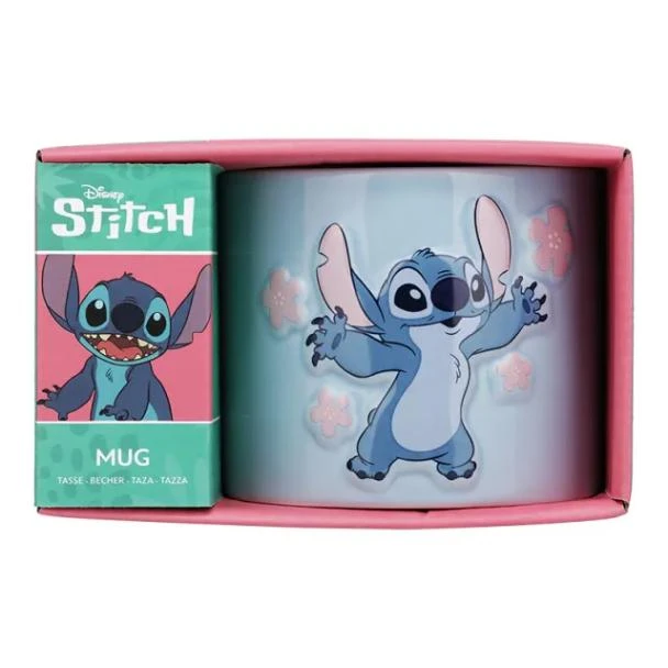 Stitch Embossed Mug