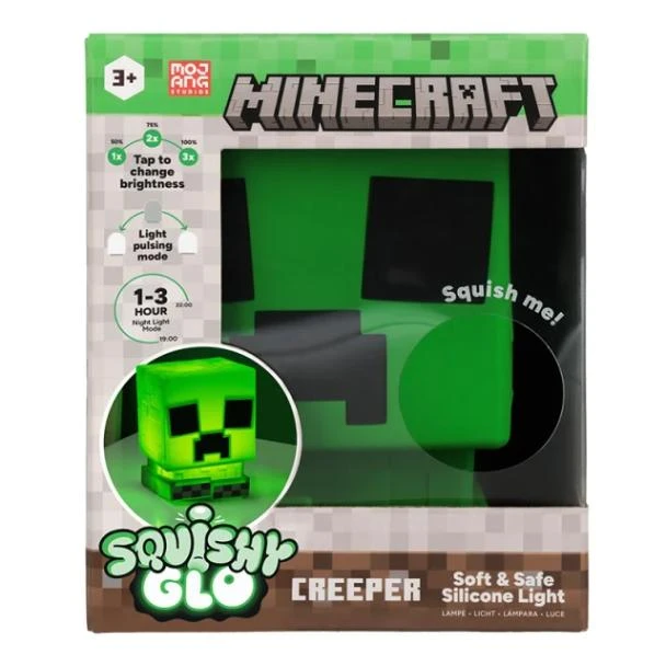 Creeper Squishyglo Silicone Light Rechargeable