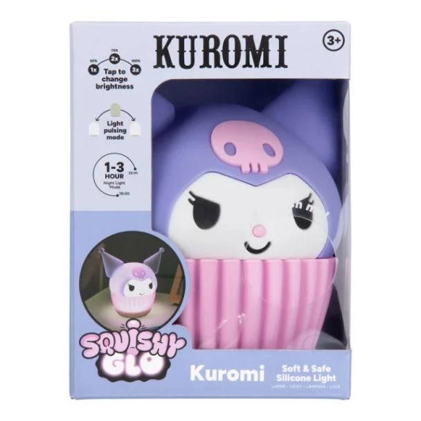 Kuromi Squishyglo Silicone Light Rechargeable