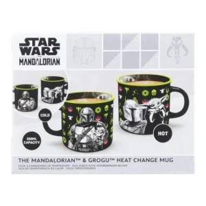 Mandalorian And Grogu Heat Change Mug
