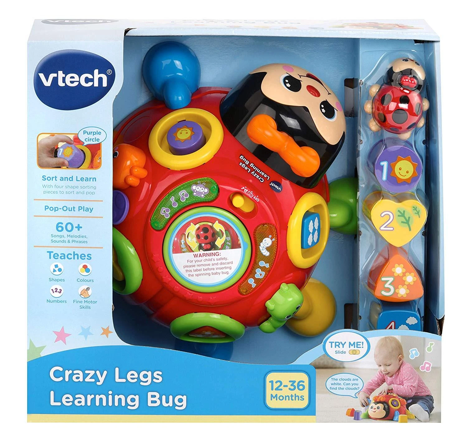Vtech Crazy Legs Learning Bug