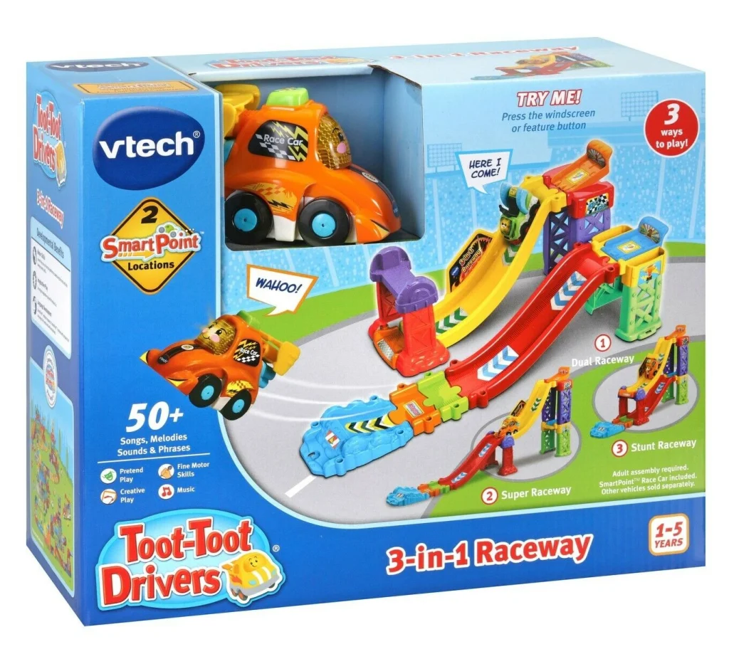 Vtech Toot-Toot Drivers 3-In-1 Raceway