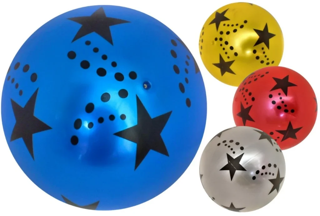 BALL FOOTBALL STARS 10''/ 25CM 4ASSORTED