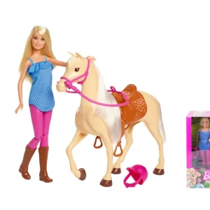BARBIE HORSE AND DOLL