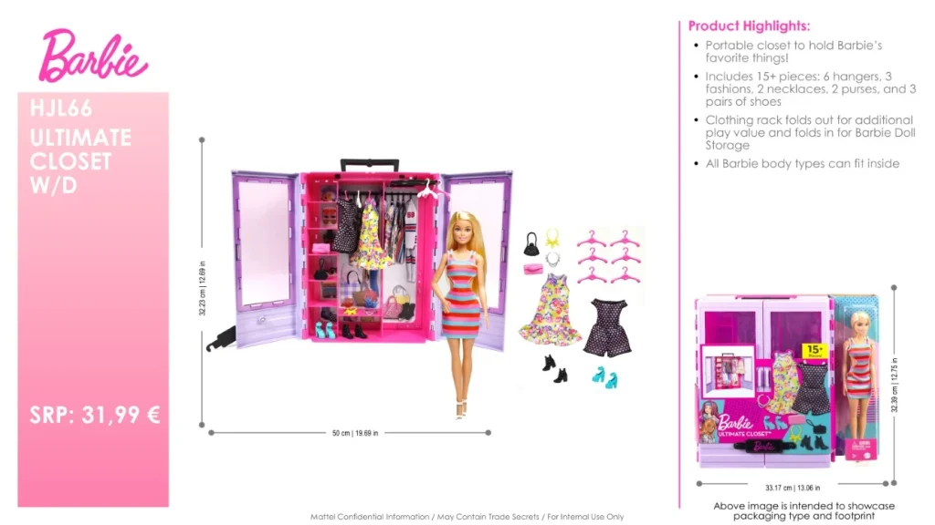 BARBIE ULTIMATE CLOSET + DOLL