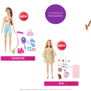 BARBIE WELLNESS PLAYSET & DOLL