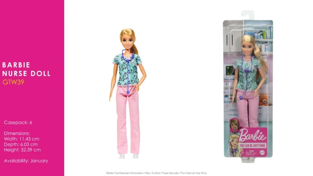BARBIE CAREER DOLL NURSE(TEGTW39)