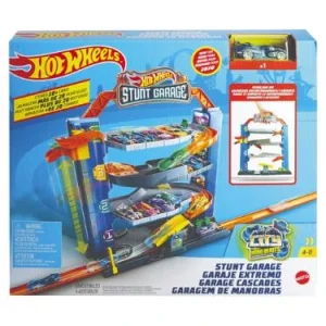 HW CITY STUNT GARAGE PLAYSET