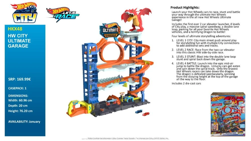 HW CITY ULTIMATE GARAGE 2023