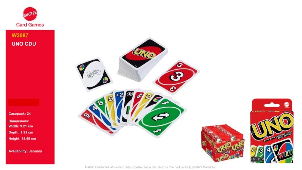 UNO ENGLISH HANGTAG (TEY3365)